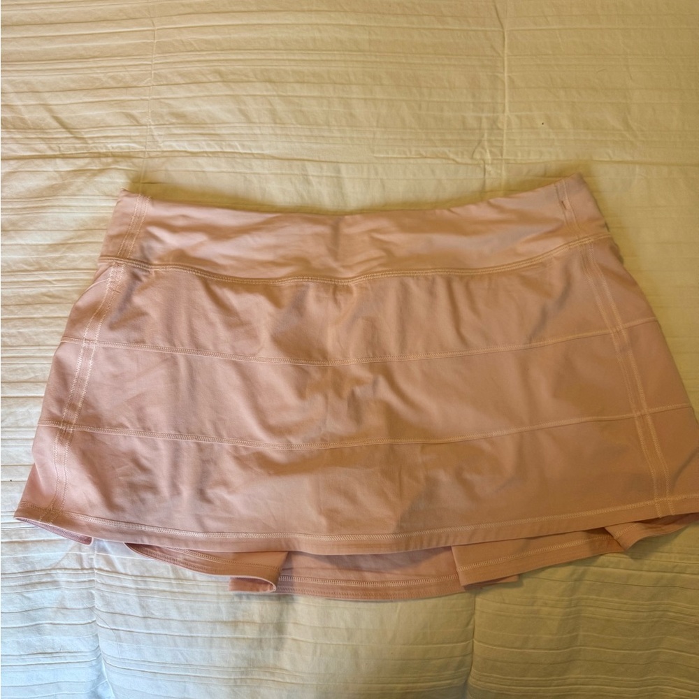 Lululemon Pace Rival Skort– Size 12 – light pink.